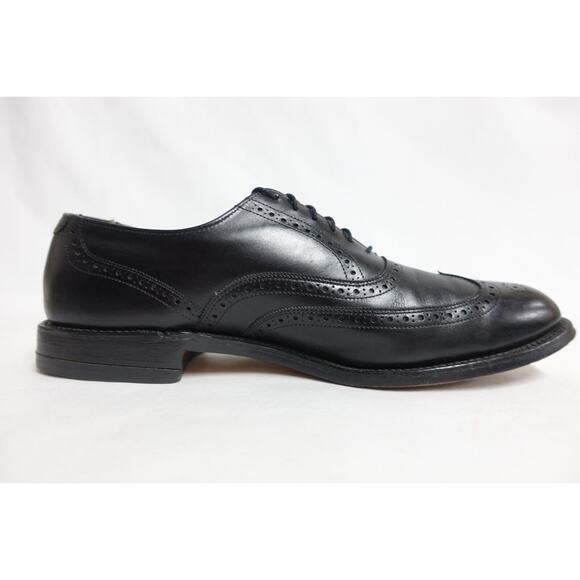 ALLEN EDMONDS Men Chester Wingtip Dress Oxfords Shoes Black Siz 12 B Narrow 1903 main image 4